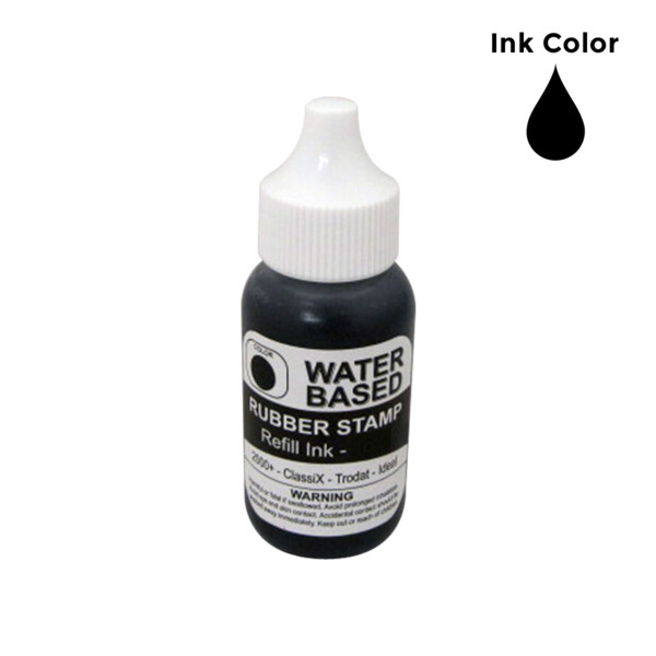 Red 1oz Self Inking Refill Ink