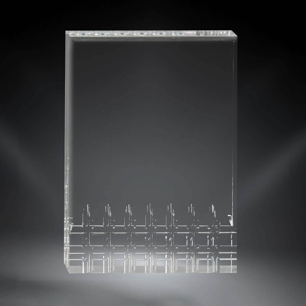 6in Rectangle Clear