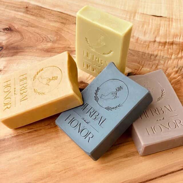 How to Stamp Cold Process Soap 