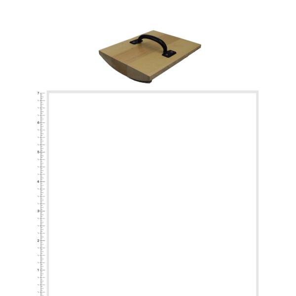 Wood Rocker Rubber Stamp 7 x 7 Thumbnail