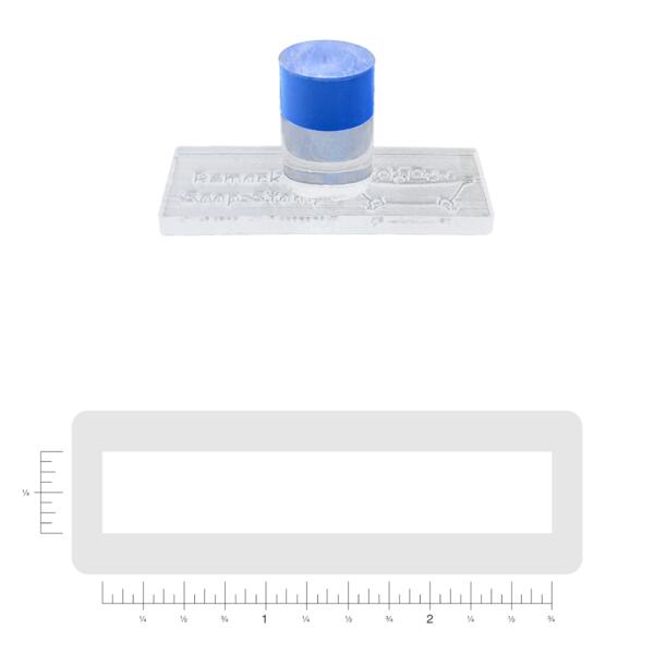 Pottery Stamp 1/2x2-3/4 Thumbnail