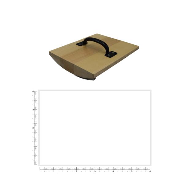 Wood Rocker Rubber Stamp 4 x 6 Thumbnail