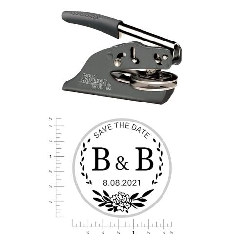Save the Date #16 - Hand Embosser - Round Thumbnail