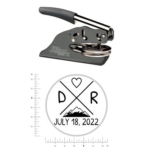 Save the Date #20 - Hand Embosser - Round Thumbnail