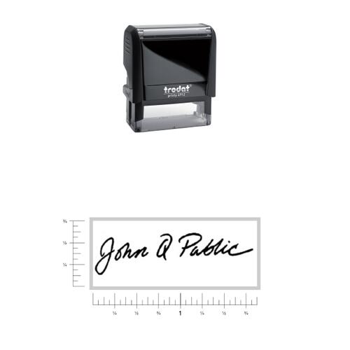Signature - Rectangle Stamp 4912 Thumbnail