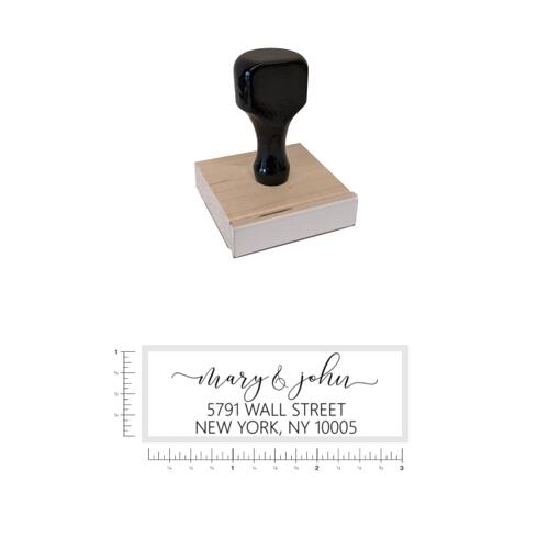 Return Address #1 - Wood Handle Stamp Thumbnail