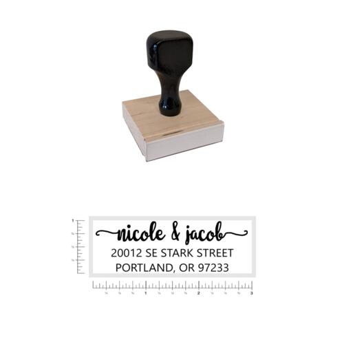 Return Address #2 - Wood Handle Stamp Thumbnail