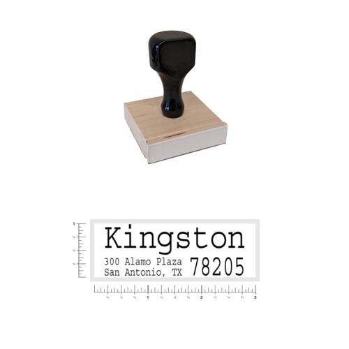 Return Address #5 - Wood Handle Stamp Thumbnail