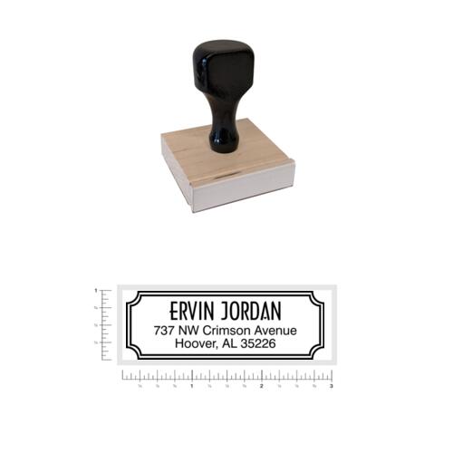 Return Address 11 - Wood Handle Stamp Thumbnail