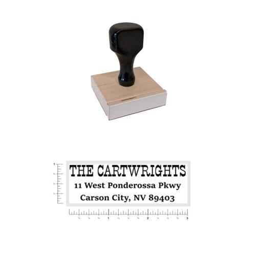 Return Address 16 - Wood Handle Stamp Thumbnail