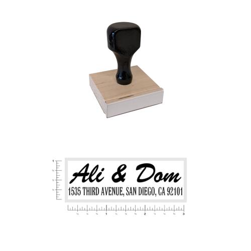 Return Address 18 - Wood Handle Stamp Thumbnail