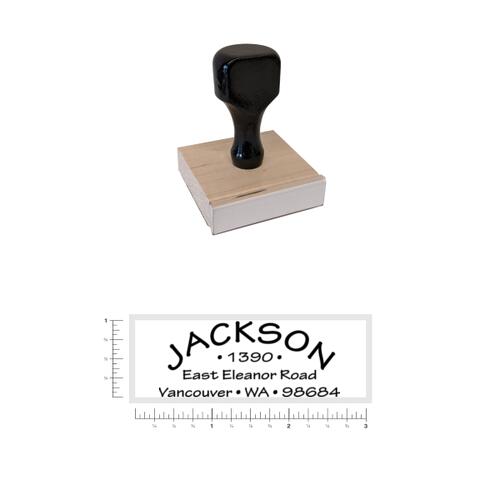 Return Address 20 - Wood Handle Stamp Thumbnail