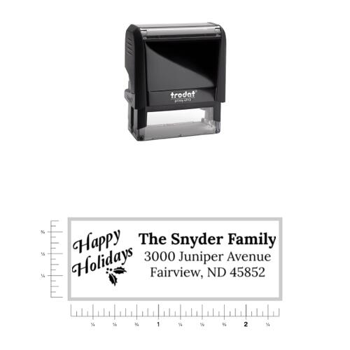 Holiday Address Stamp - 9 Thumbnail