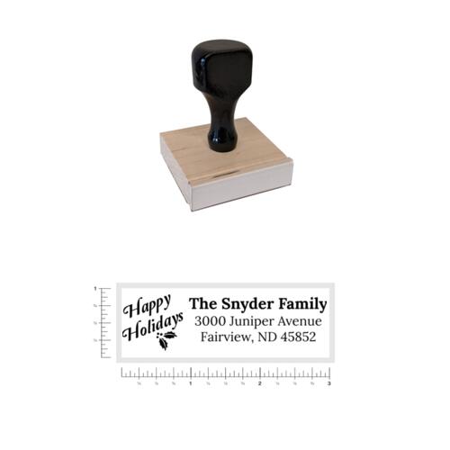 Holiday Address Stamp - 9 Thumbnail