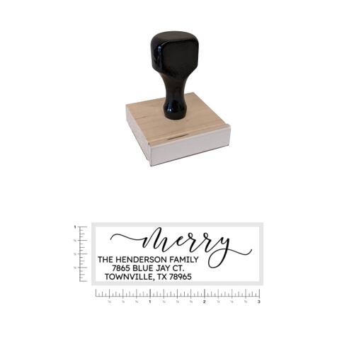 Holiday Address Stamp - 14 Thumbnail
