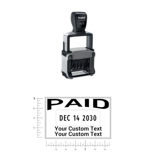 PAID - Pro Date Stamp 5430 Thumbnail