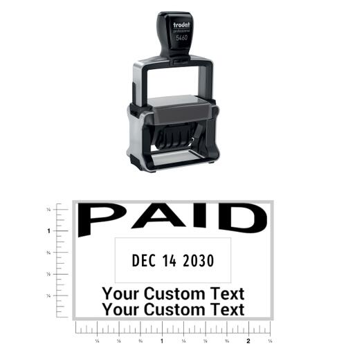 PAID - Pro Date Stamp 5460 Thumbnail