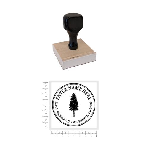 Outdoor Address #2 - Wood Handle Stamp Thumbnail