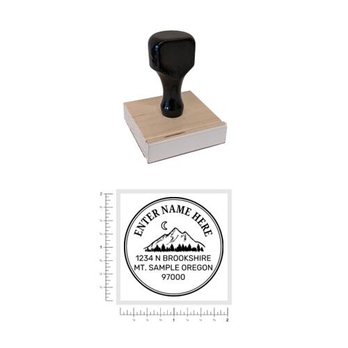 Outdoor Address #3 - Wood Handle Stamp Thumbnail