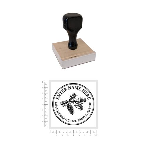 Outdoor Address #4 - Wood Handle Stamp Thumbnail