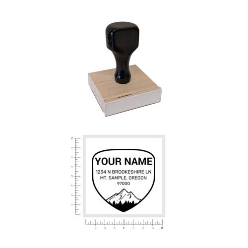 Outdoor Address #5 - Wood Handle Stamp Thumbnail