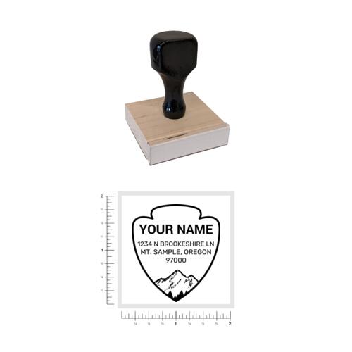 Outdoor Address #6 - Wood Handle Stamp Thumbnail