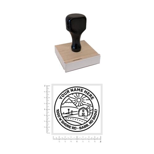 Outdoor Address #10 - Wood Handle Stamp Thumbnail