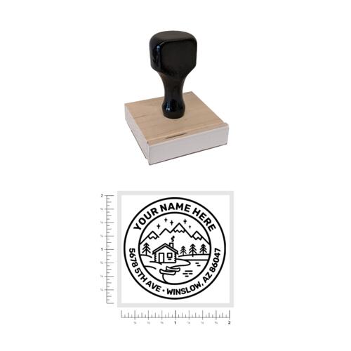 Outdoor Address #14 - Wood Handle Stamp Thumbnail