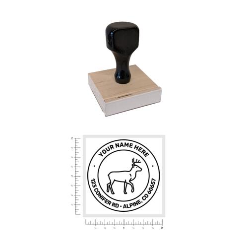 Outdoor Address #17 - Wood Handle Stamp Thumbnail