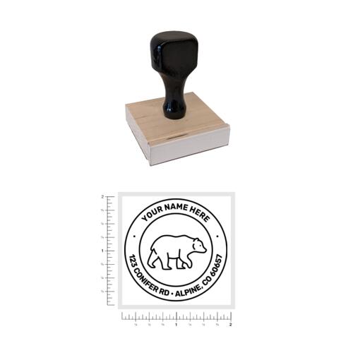 Outdoor Address #18 - Wood Handle Stamp Thumbnail