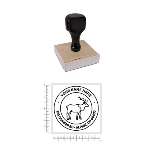 Outdoor Address #20 - Wood Handle Stamp Thumbnail
