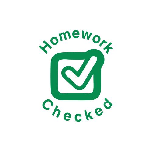 Homework Checked - Teacher Stamp Thumbnail