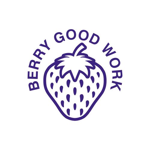 Berry Good Work - Teachers Stamp Thumbnail