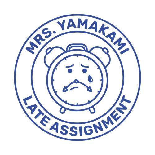 Late Assignment - Custom Teacher Stamp Thumbnail