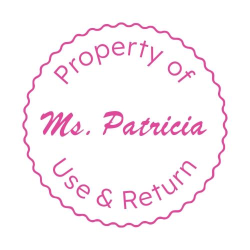 Property of - Custom Teacher Stamp Thumbnail