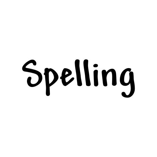 Spelling - Teacher Stamp Thumbnail