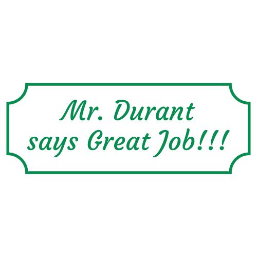 Great Job! - Custom Teacher Stamp #11 Thumbnail