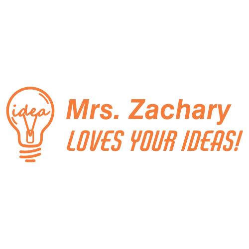 Love Your Ideas! - Custom Teacher Stamp #15 Thumbnail