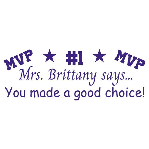 MVP #1 - Custom Teacher Stamp #19 Thumbnail