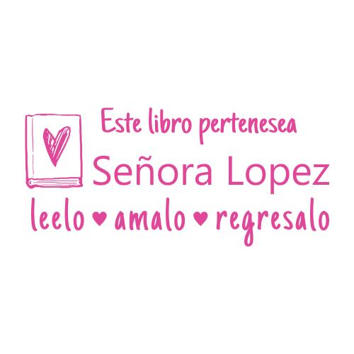 Este libro pertenesea - Sello de Maestro #4 Thumbnail