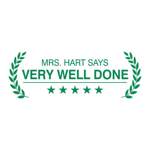 Very Well Done - Teacher Stamp #34 Thumbnail