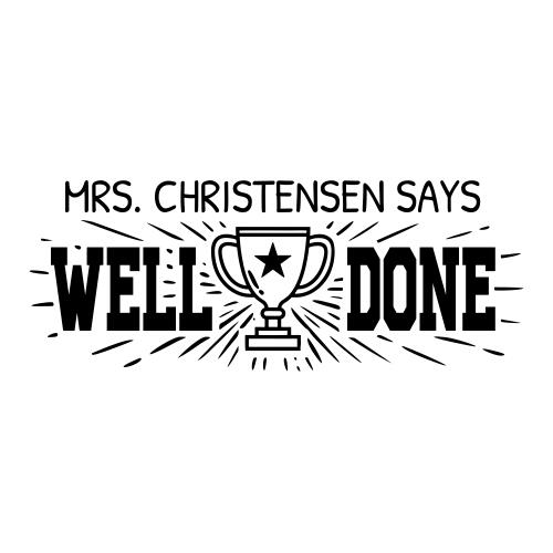 Well Done - Teacher Stamp #36 Thumbnail
